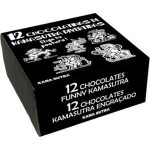DIABLO PICANTE – CAIXA DE 12 CHOCOLATINAS COM POSTURAS KAMASUTRA